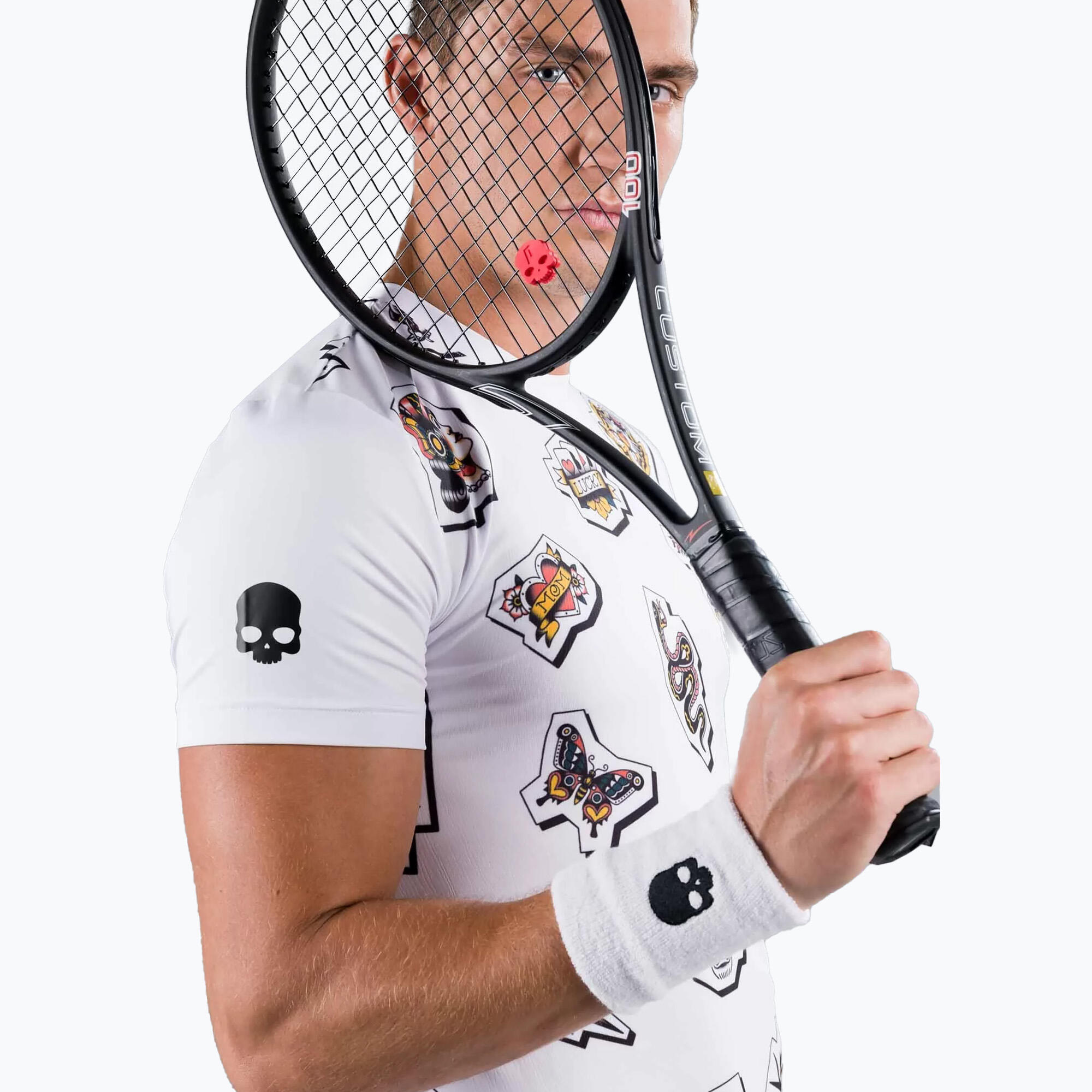 Heren tennis T-shirt HYDROGEN Tattoo Tech 5/6