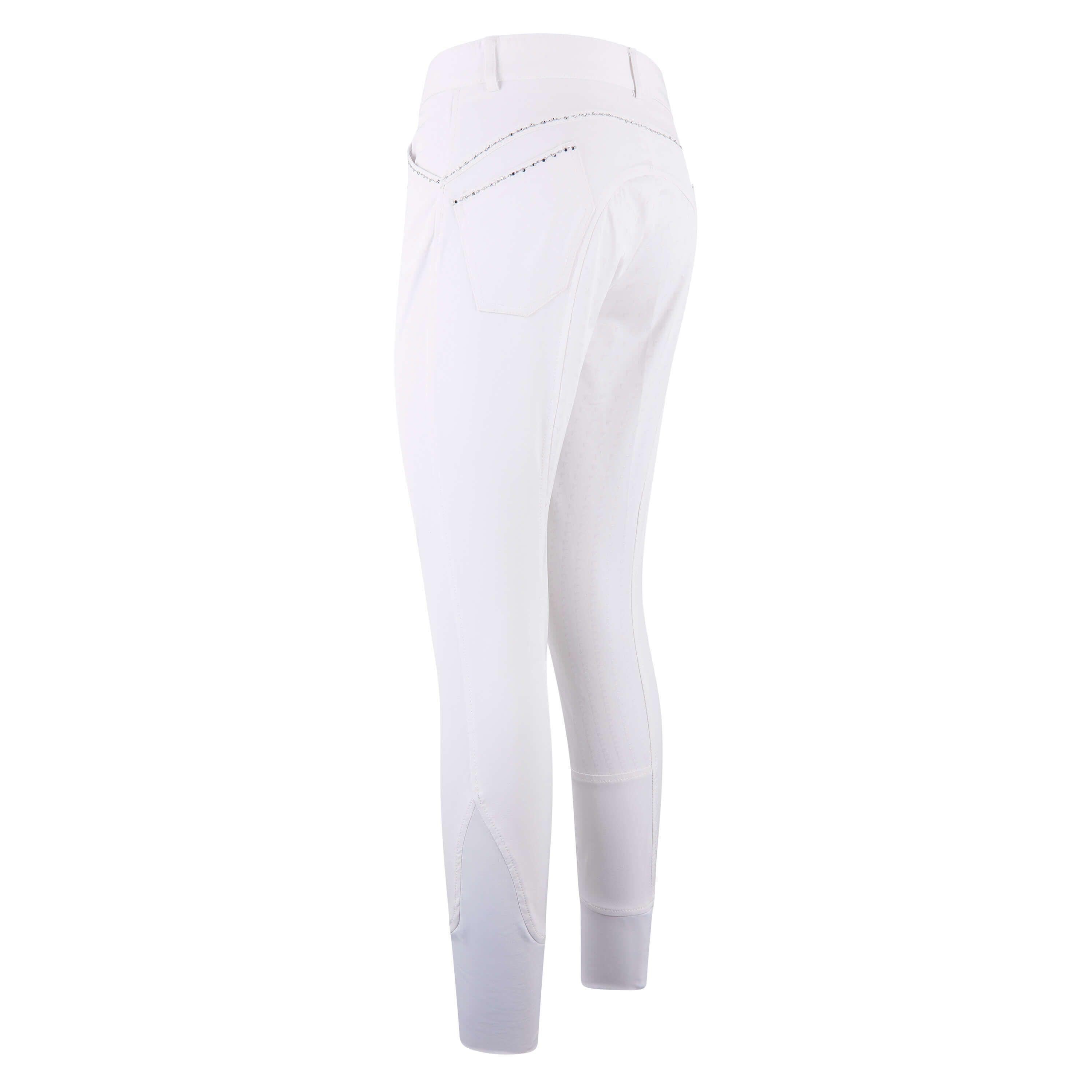 Turnierreithose full grip Frau Easy Rider Elodie Diamond 2/2