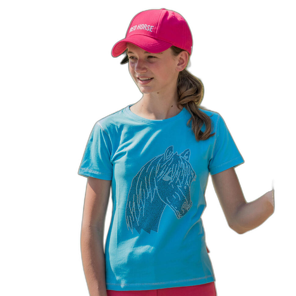 Koszulka dla dziewczynki Red Horse Caliber Ss22