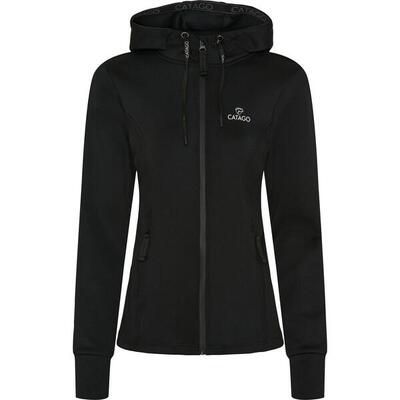 Dames hoodie met volledige rits catago ariana