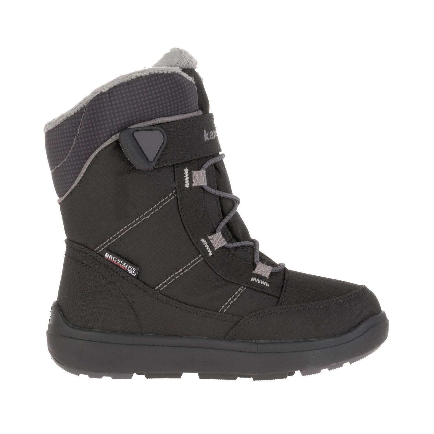 KAMIK Kinderen STANCE 2 Winterlaarzen Zwart/Lichtgrijs