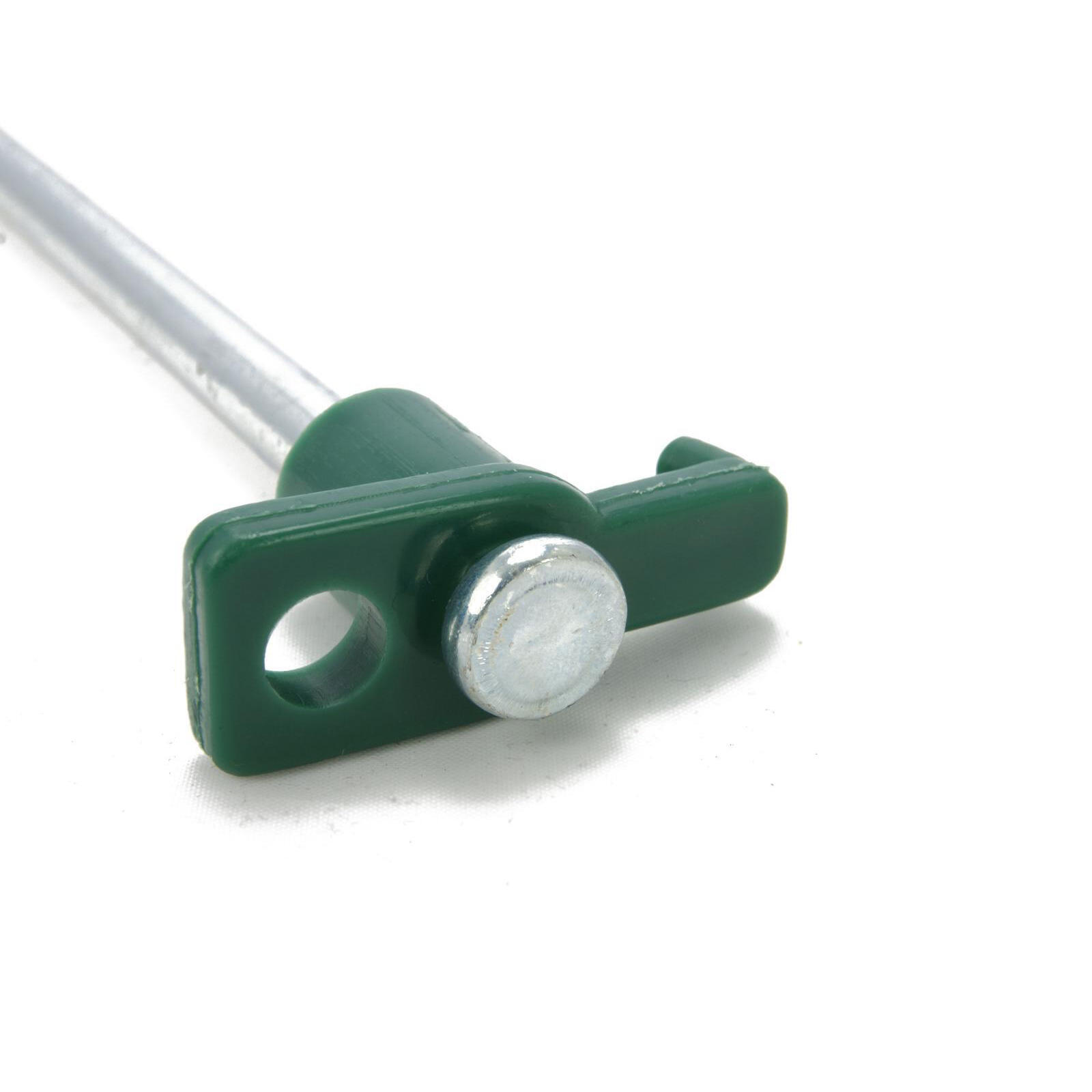Piquets de tente de camping pour sols durs - 25 cm - 12 pièces - Acier - Rocklin 6/6