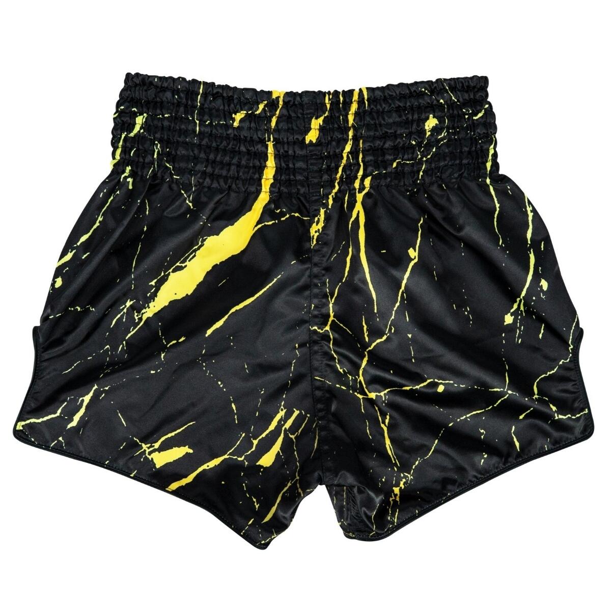 Short de Muay Thai Fairtex Black Marble 2/5