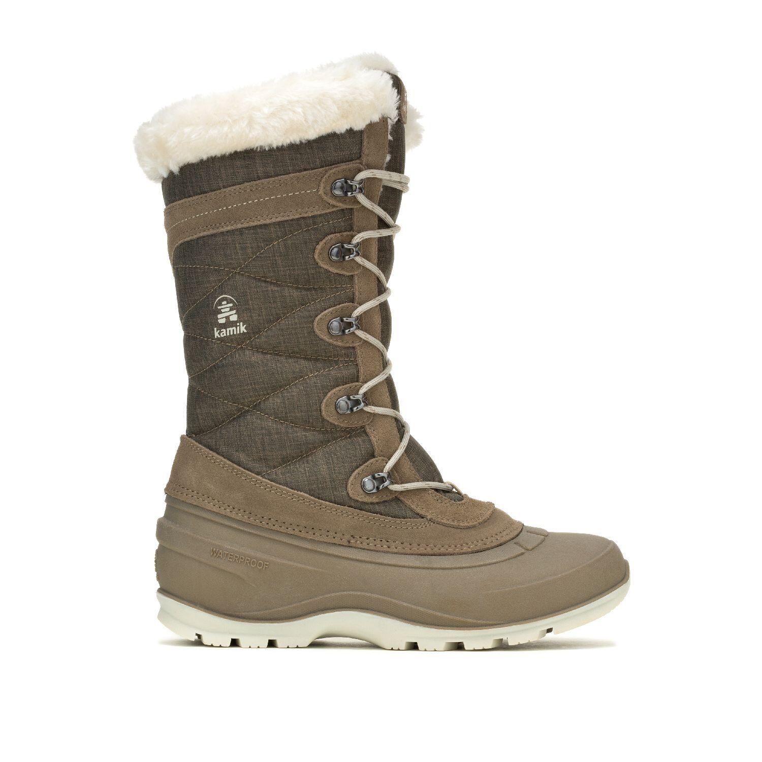 Kamik - Femmes Snovalley 4 Bottes D'Hiver Marron Clair - Après Ski - Marron - 37 - Decathlon