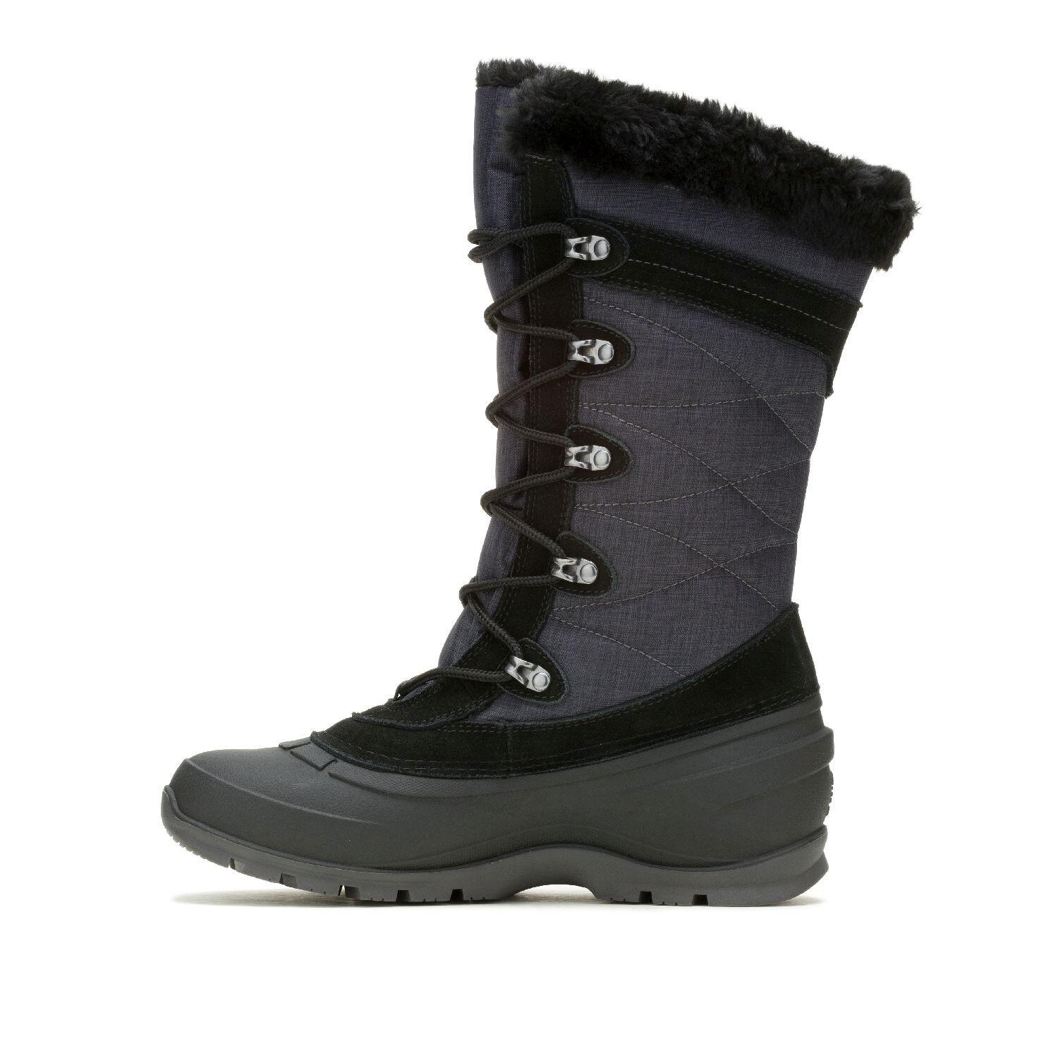 Damskie buty zimowe SNOVALLEY 4 czarne 3/6