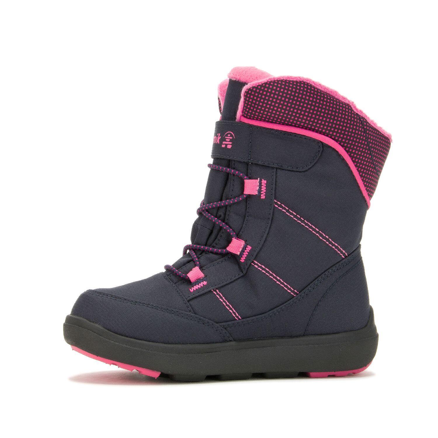 Kinder STANCE 2 Winterstiefel Marineblau/Magenta 3/6