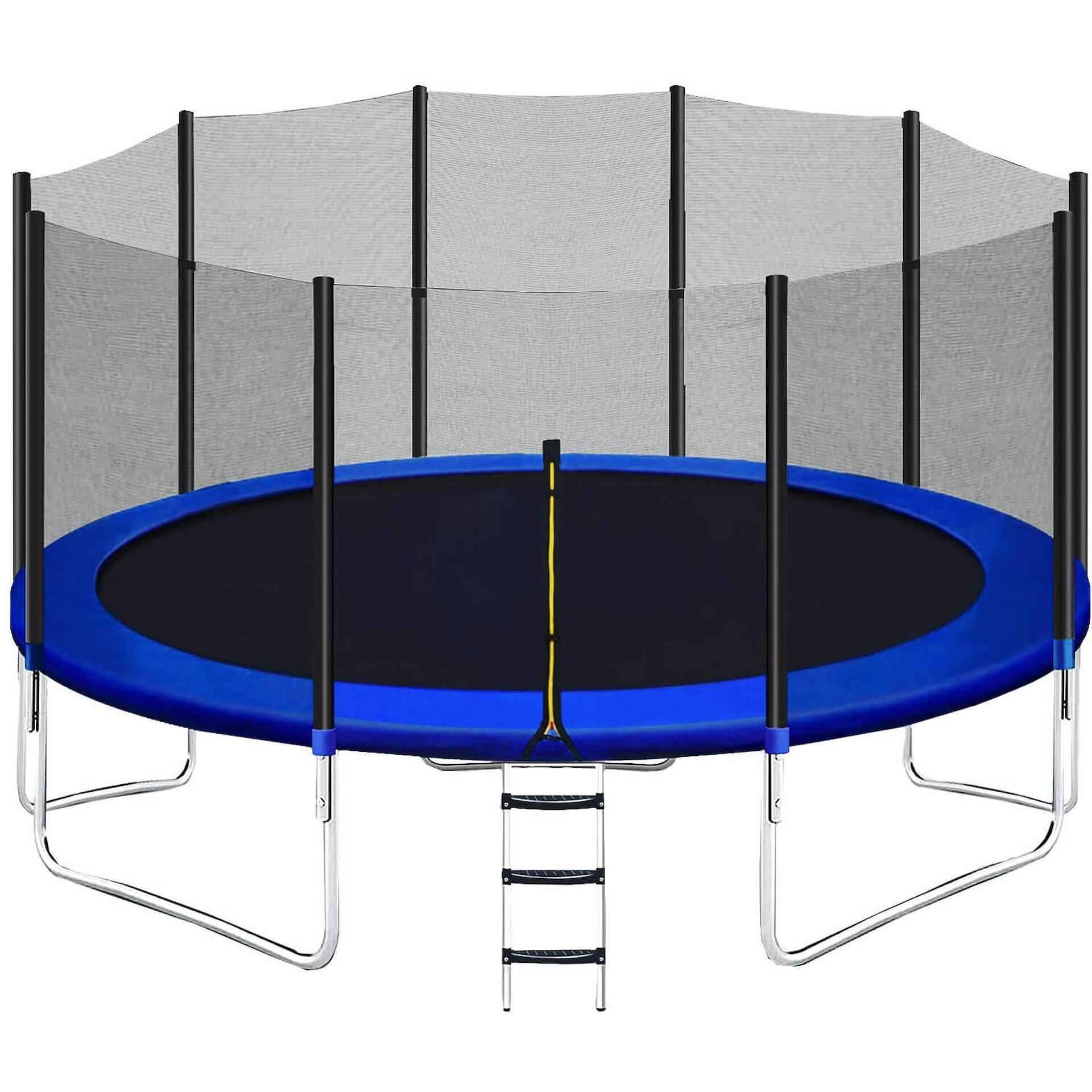 Siatka do trampoliny Springos zewnętrzna 15FT 460 cm 10 słupków 7/7