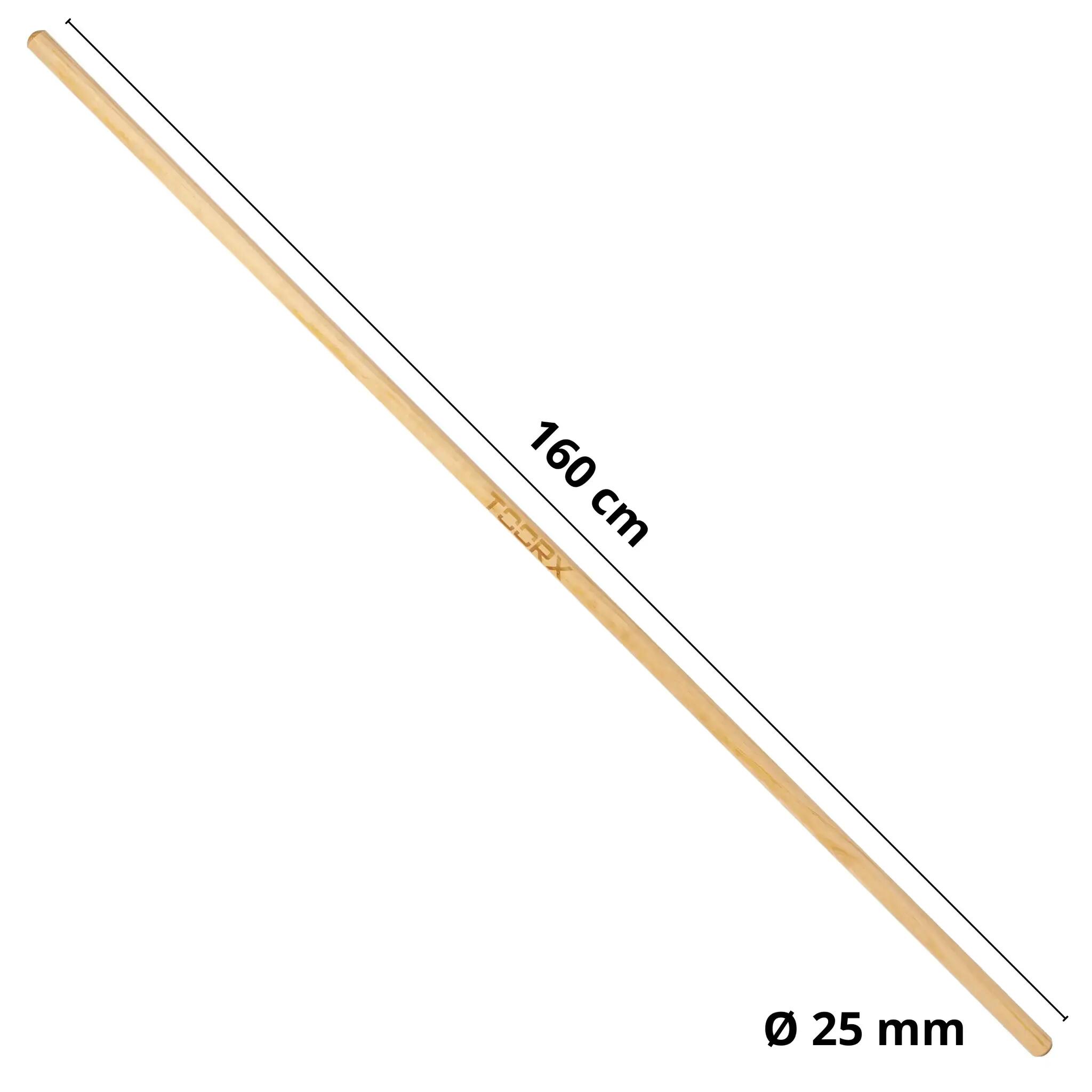Aste in legno per corpo libero 160 cm Ø25 mm [Set 10 pezzi] Allenamento funziona 3/6