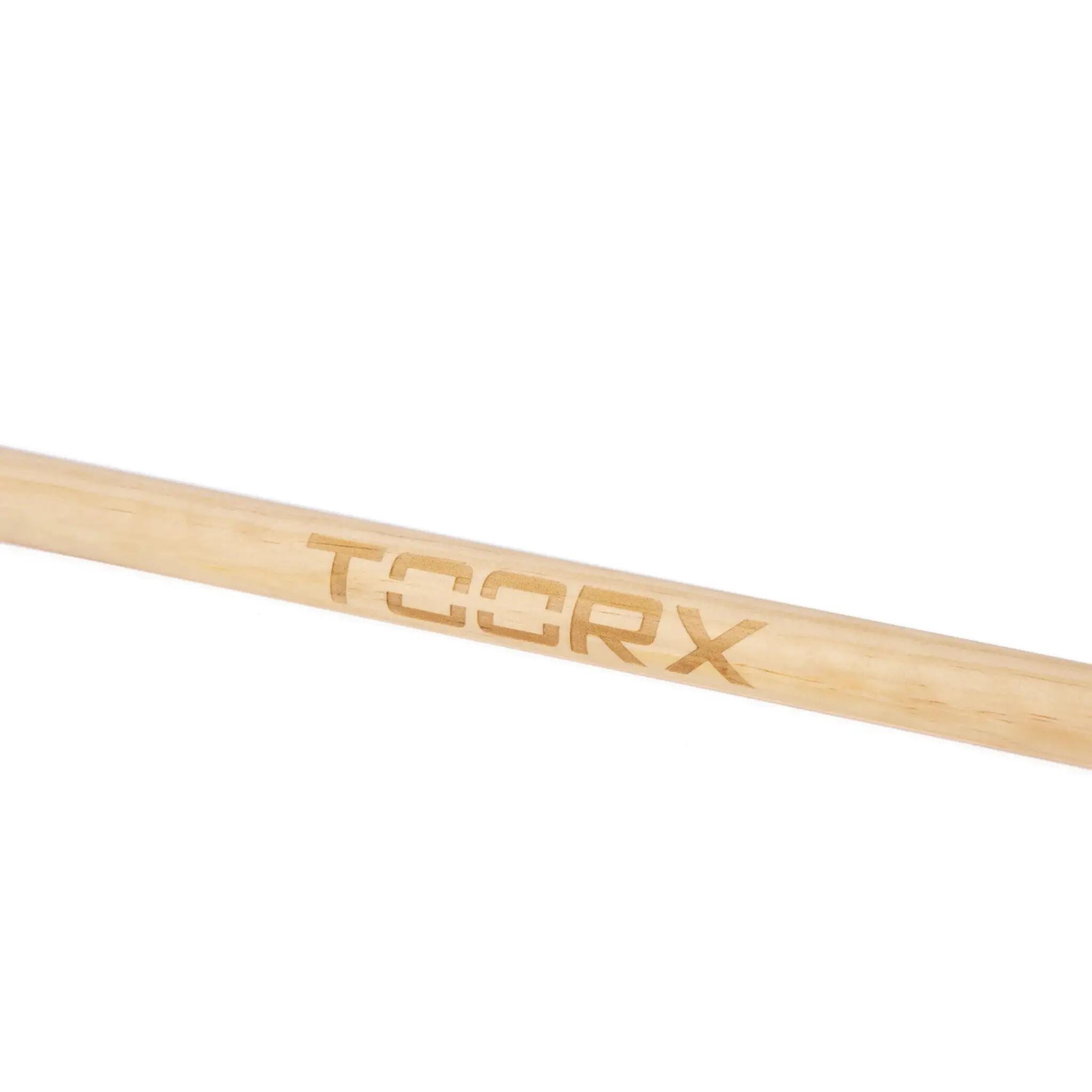 Aste in legno per corpo libero 160 cm Ø25 mm [Set 10 pezzi] Allenamento funziona 4/6
