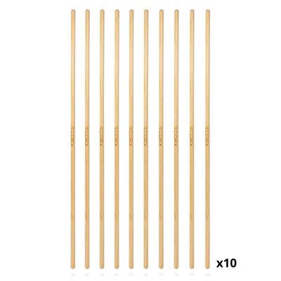 Pilates poles - 160 cm - set van 10 sticks