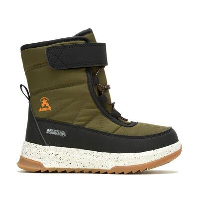 Kinder STORMY Winterstiefel Dunkle Olive