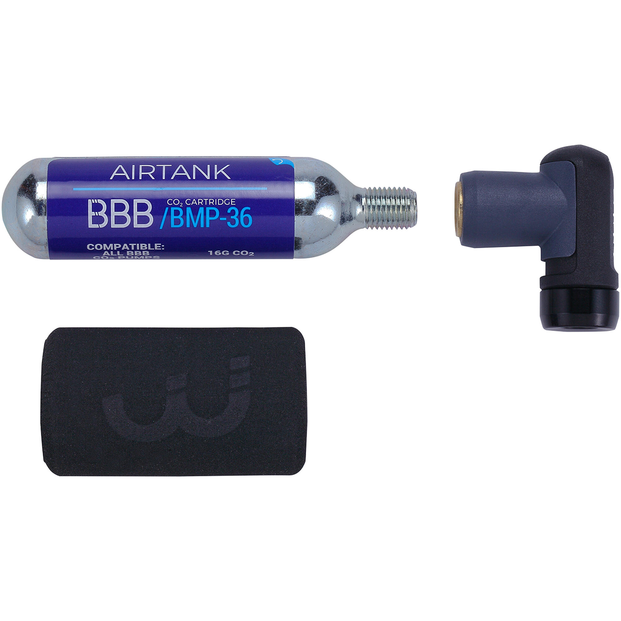 Mini bomba de CO2 BBB Cycling AirPush 3/3