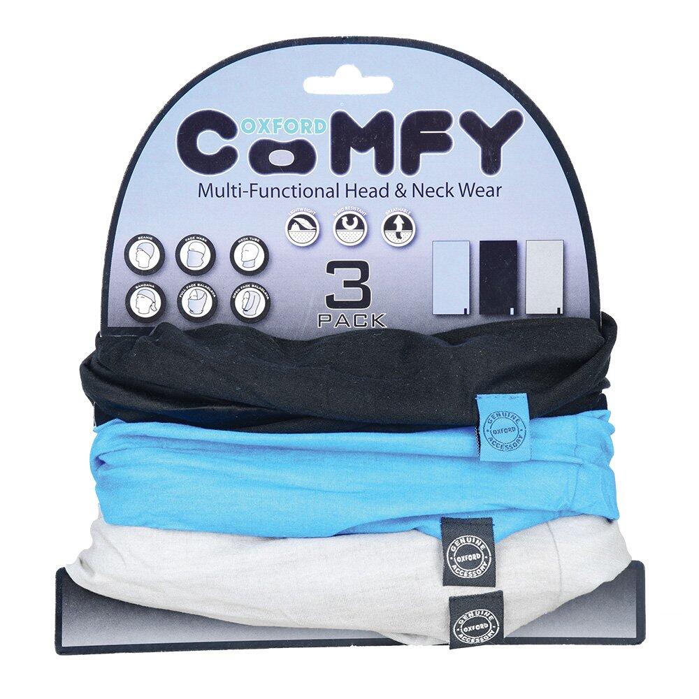 Oxford Comfy Blue/Black/Grey 3-Pack 6/7