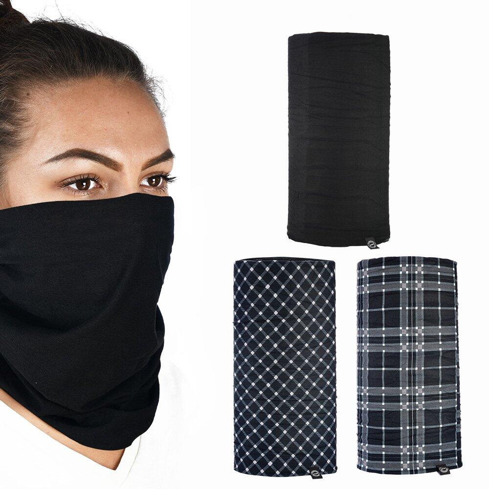 OXFORD Oxford Comfy Black&White Tartan 3-Pack