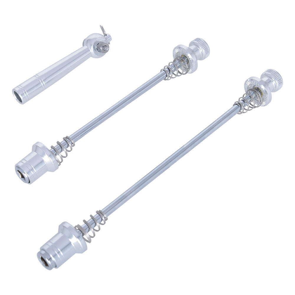Oxford Lockable 2 Piece Skewer Set - Silver 1/1