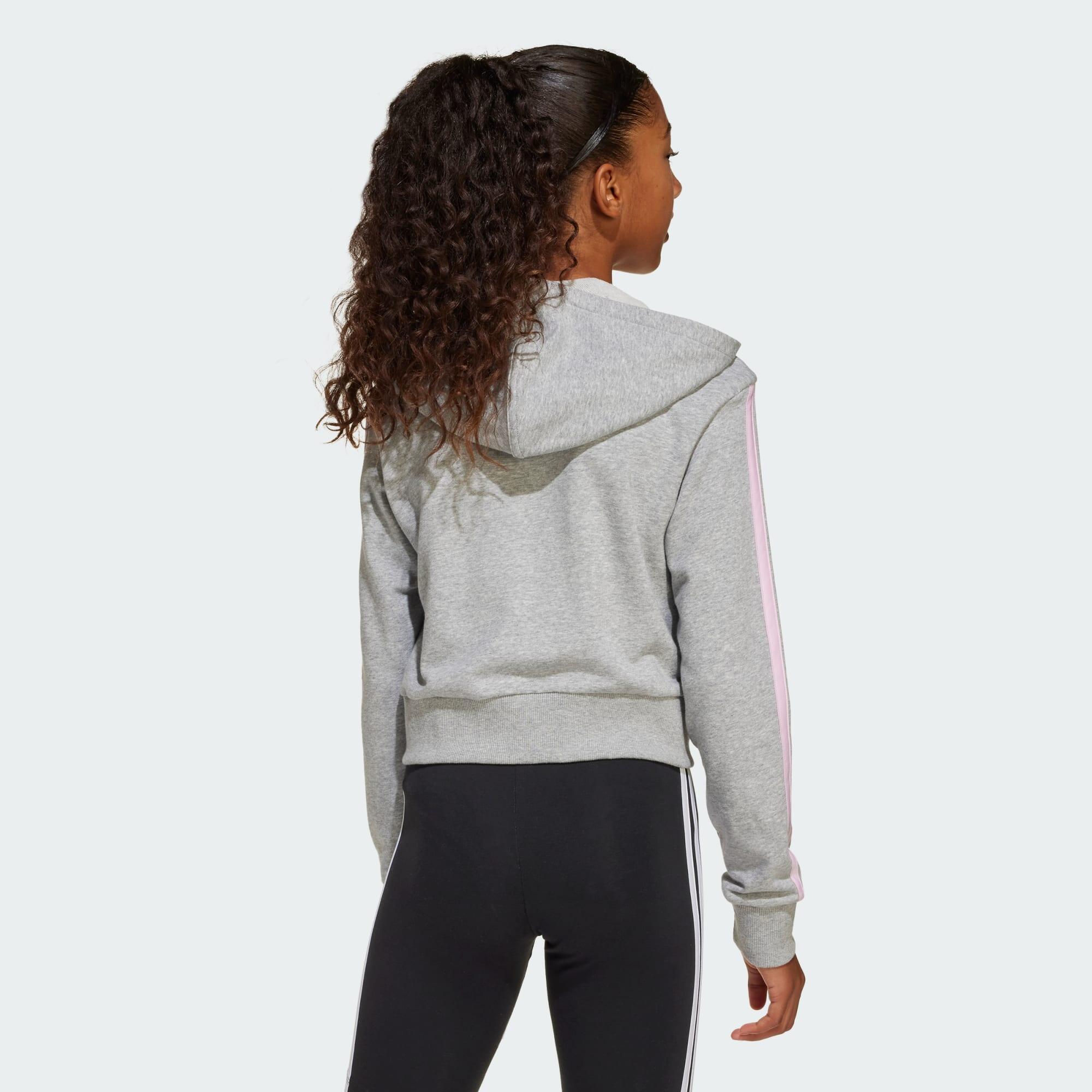 Veste à capuche entièrement zippée Essentials Enfants 3/5