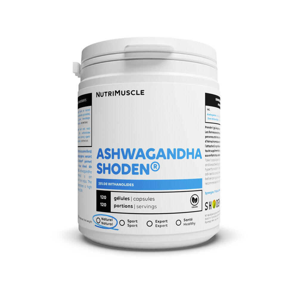 NUTRIMUSCLE Ashwagandha - Ashwagandha Shoden (120 Caps)