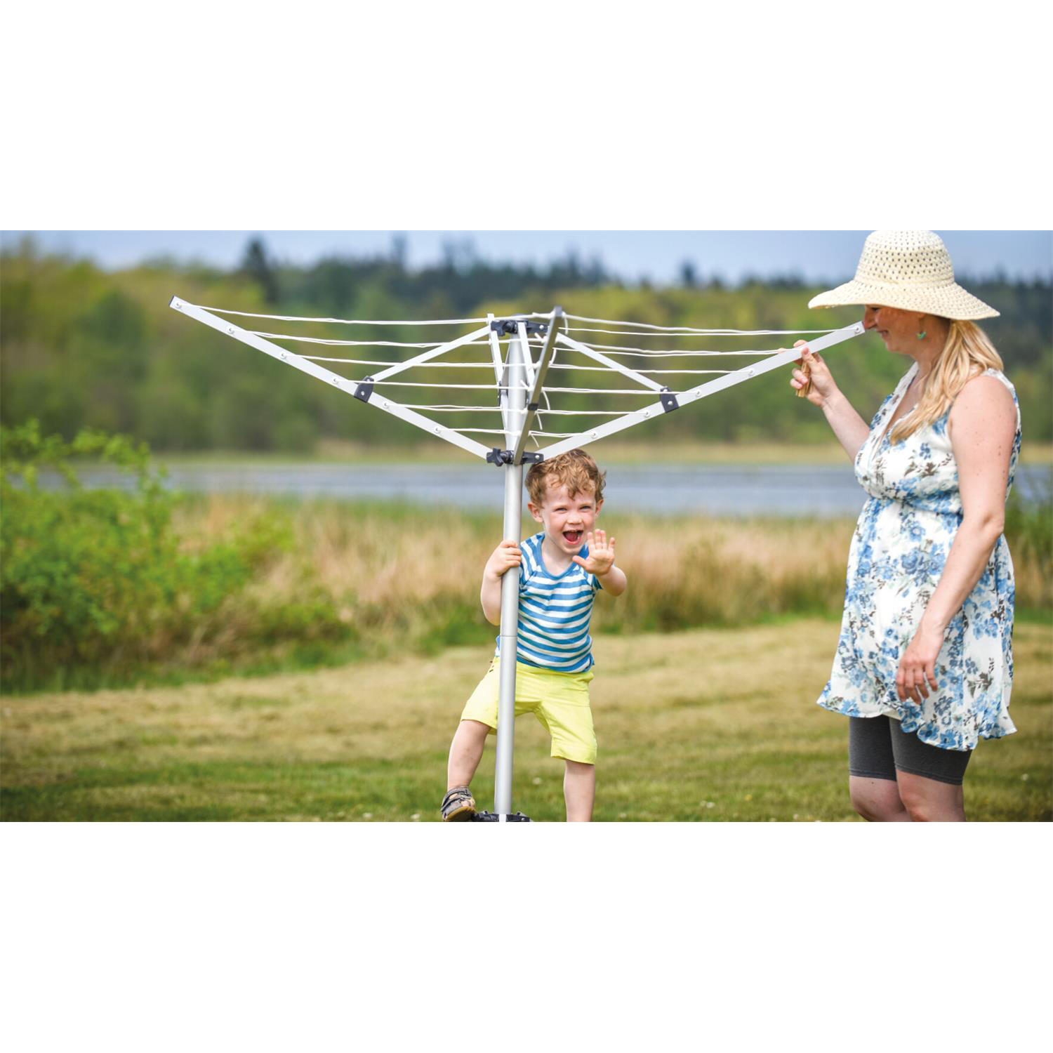 Portable Camping Laundry Drying Rack 3/3