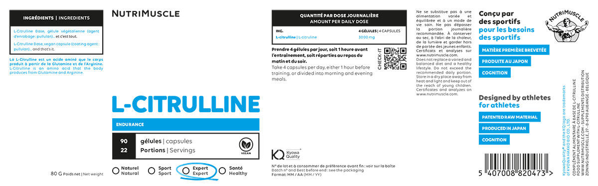 Citrullina - L-citrullina (90capsule) 6/6