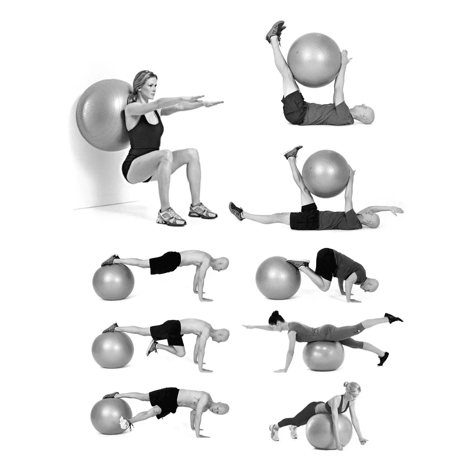 Ballon de Gymnastique Pilates 85 cm FF 3/7