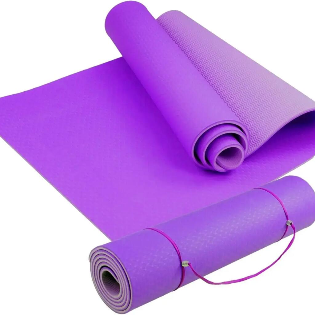 Purple Yoga Mat Thickness FF