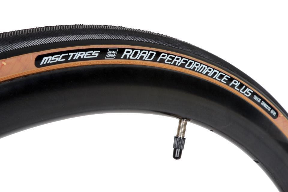 Pneu MSC Road Performance Plus Road Shield Lateral bege 4/6