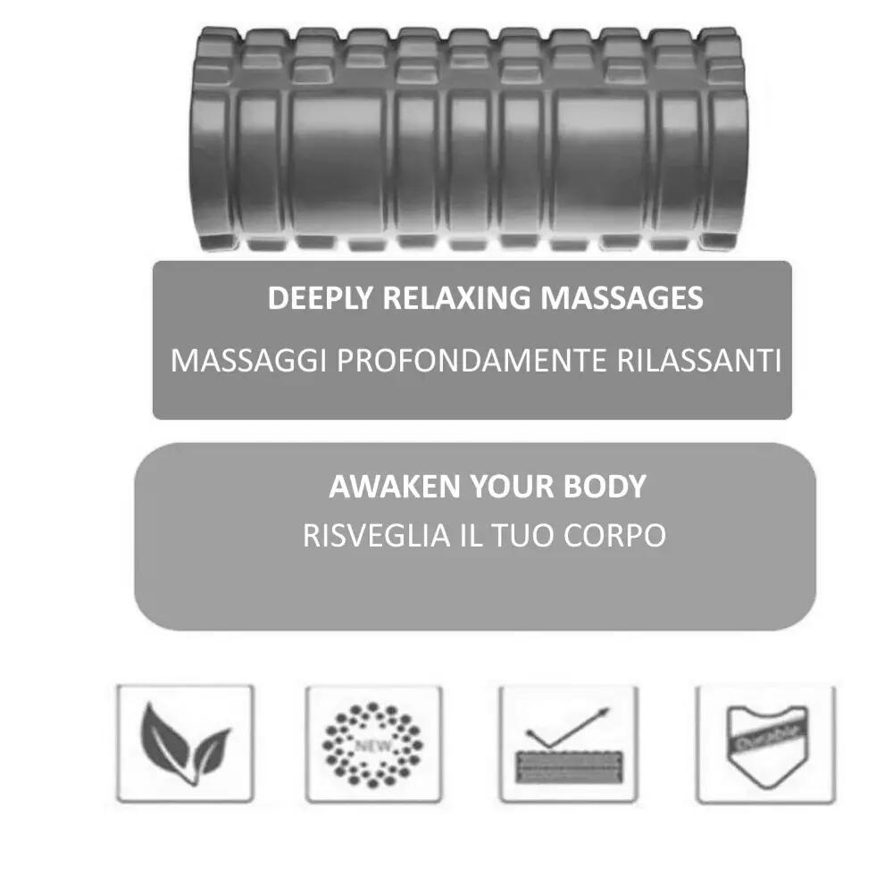Rouleau de massage - Rouleau de mousse Rouge FF 4/7