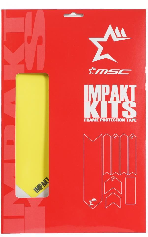 KIT PROTECTORES CUADROS/VAINAS IMPAKT .3mm YELLOW 2/3