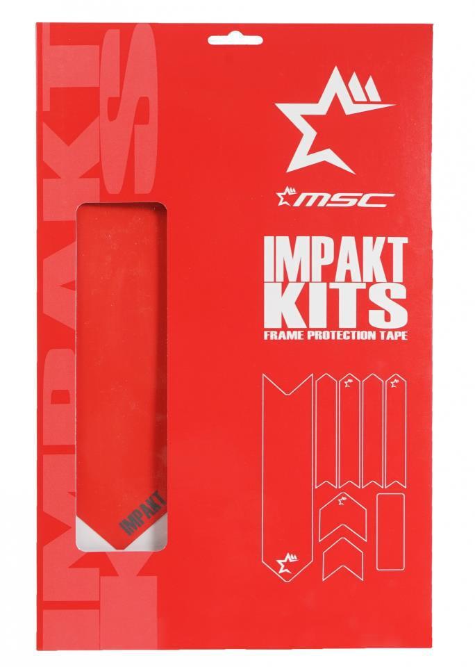 KIT PROTECTORES CUADROS/VAINAS IMPAKT 0.3mm RED 2/3