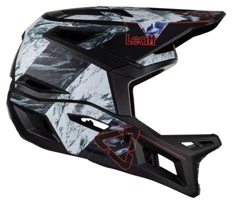 MTB Integralhelm Leatt Gravity 4.0 Alpine Schwarz/Weiß 4/7