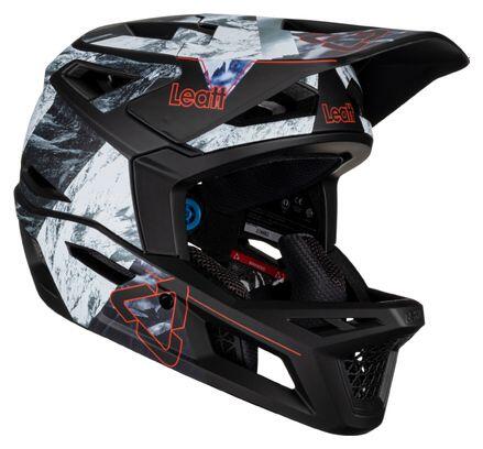 LEATT Casque Intégral VTT Leatt Gravity 4.0 Alpine Noir/Blanc