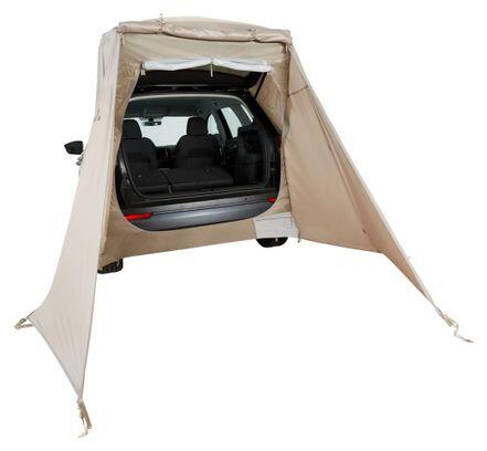Auto tent Vaude Drive Trunk waterdicht beige 3/4