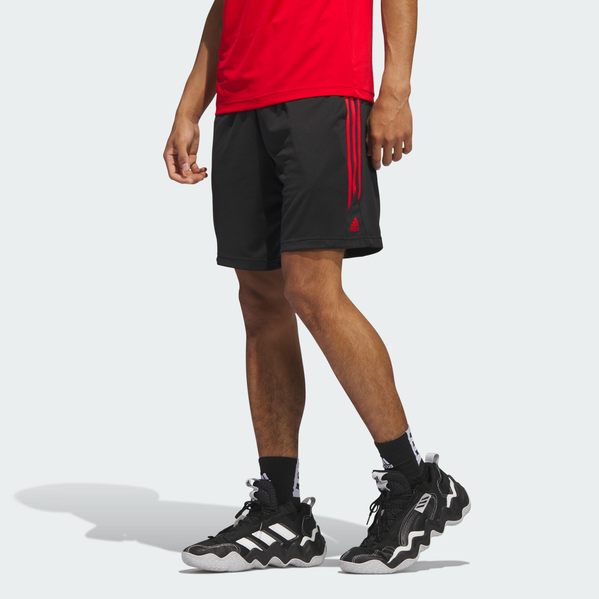 ADIDAS Legends 3-Stripes Basketball Shorts