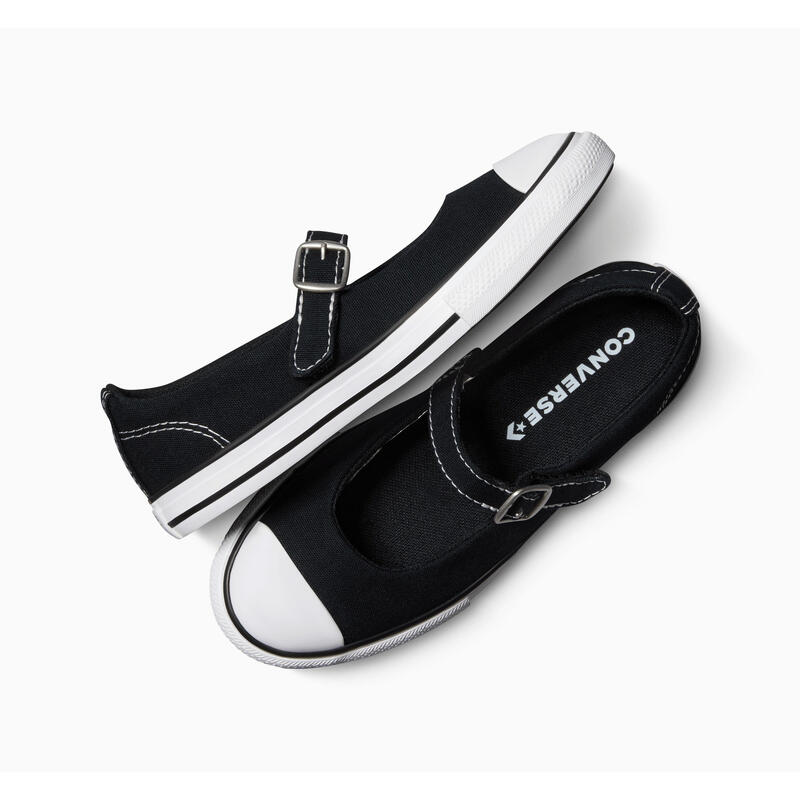 Tenisi copii Converse Ct As Dainty Mary Jane, Negru