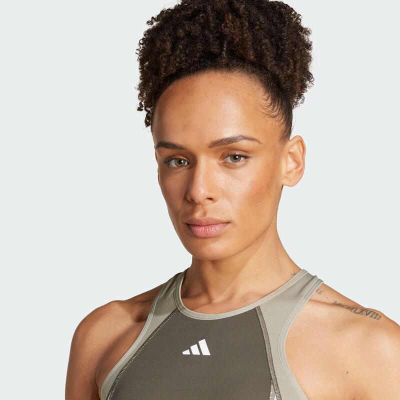 Brassière TECHFIT Colorblock col montant Maintien moyen