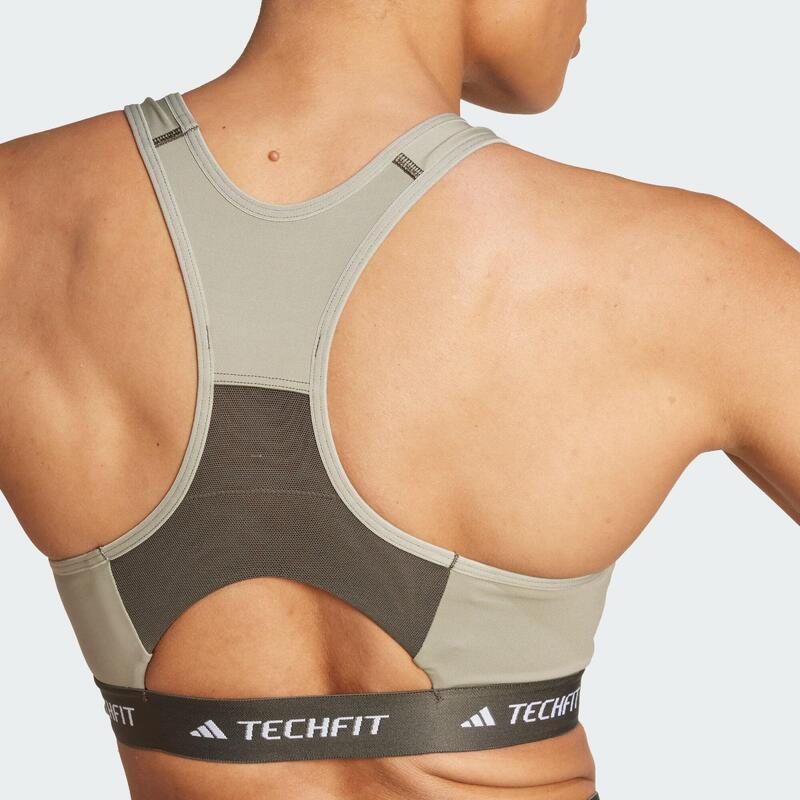 Brassière TECHFIT Colorblock col montant Maintien moyen