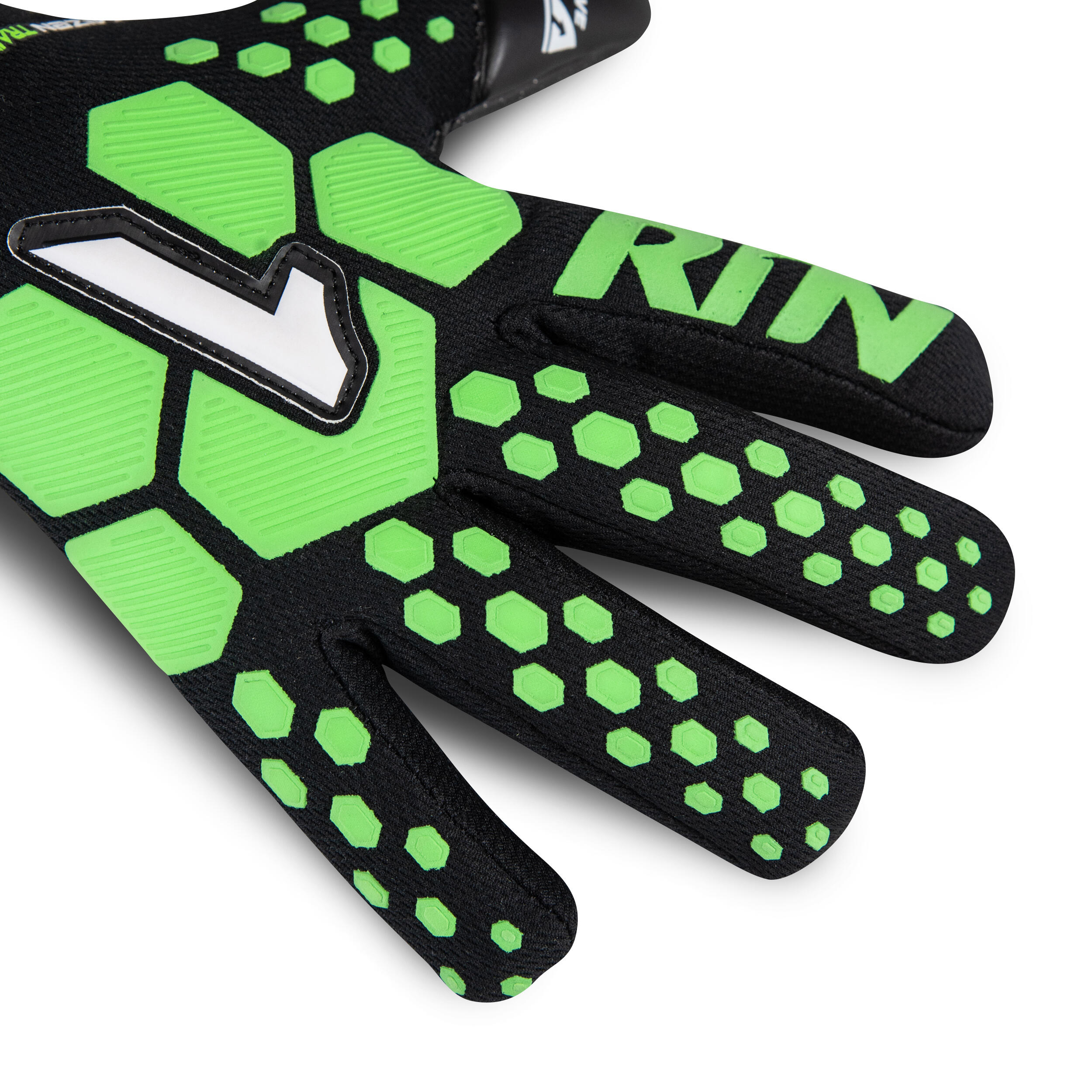 Rinat keeperhandschoen Kaizen training Zwart/Groen - 4 2/5