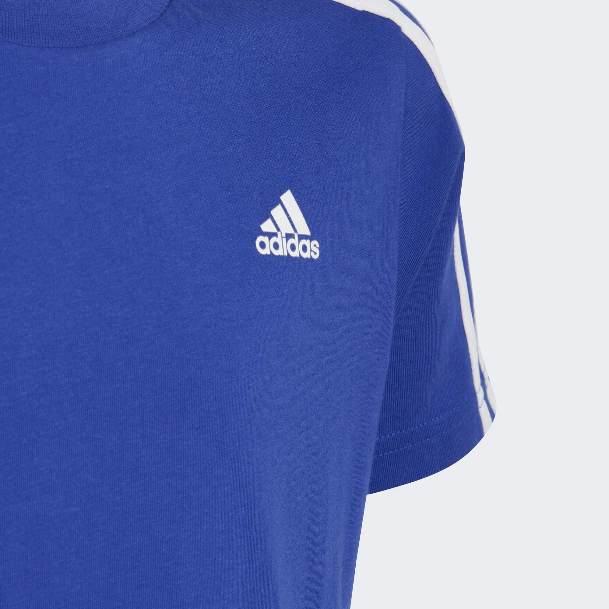 T-shirt de Algodão 3-Stripes Essentials 3/5