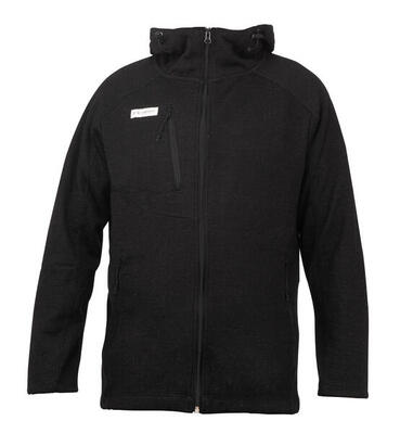 Wandeljas heren merino alpaca warm thermo pullover ski trui sweater met capuchon