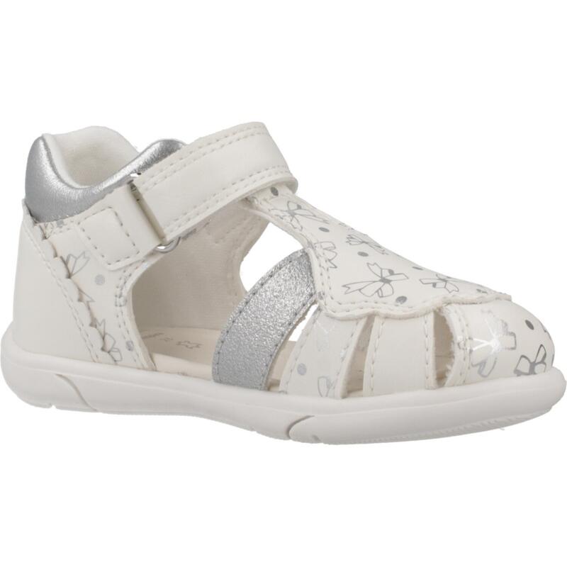 Sandały Geox Model B Sandal Zapito Girl Kolor Biały