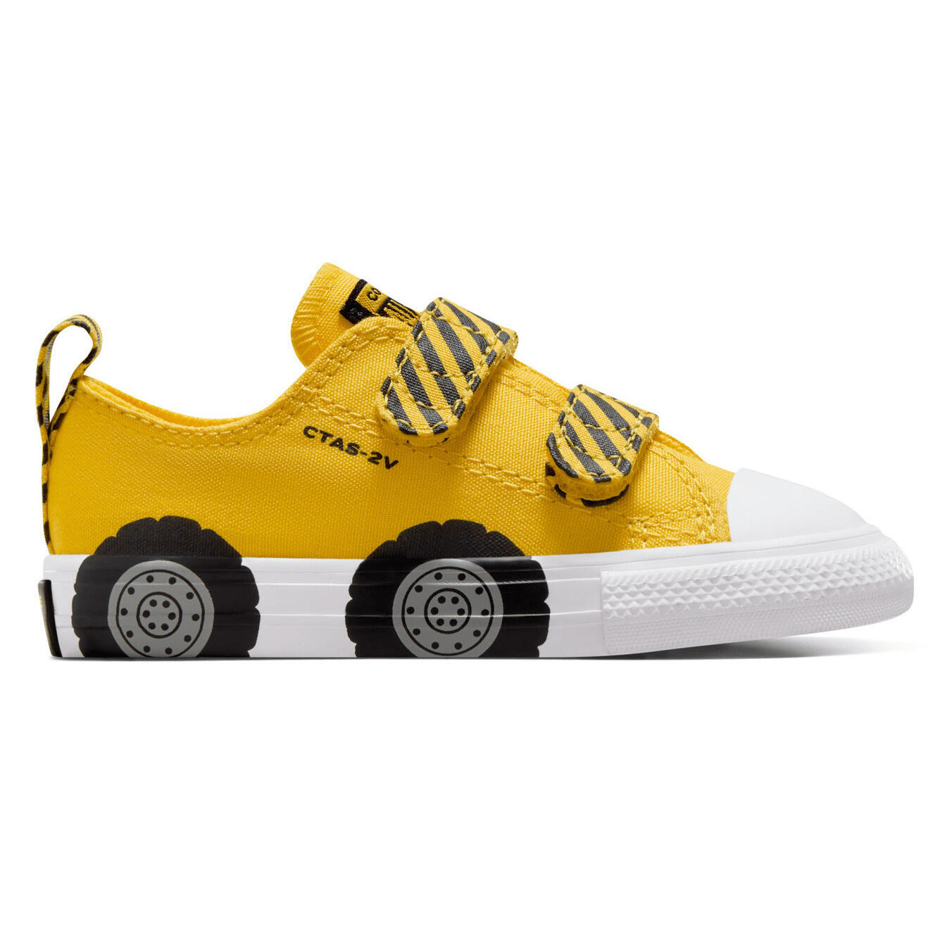 Baskets Converse Chuck Taylor As 2v, Jaune, Enfants 1/5