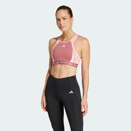 Brassière TECHFIT Colorblock col montant Maintien moyen