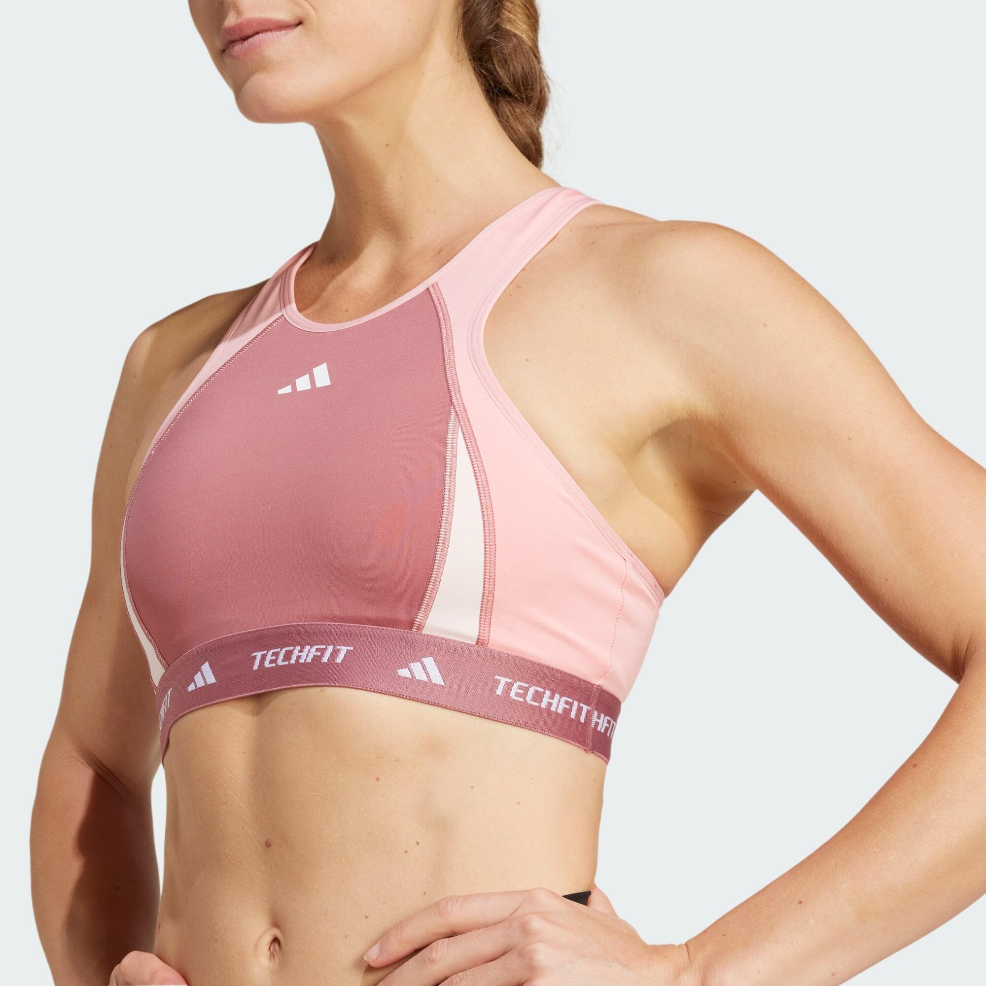 Brassière TECHFIT Colorblock col montant Maintien moyen 4/7