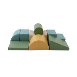 Kit de blocs en mousse Adventurer, beige rose