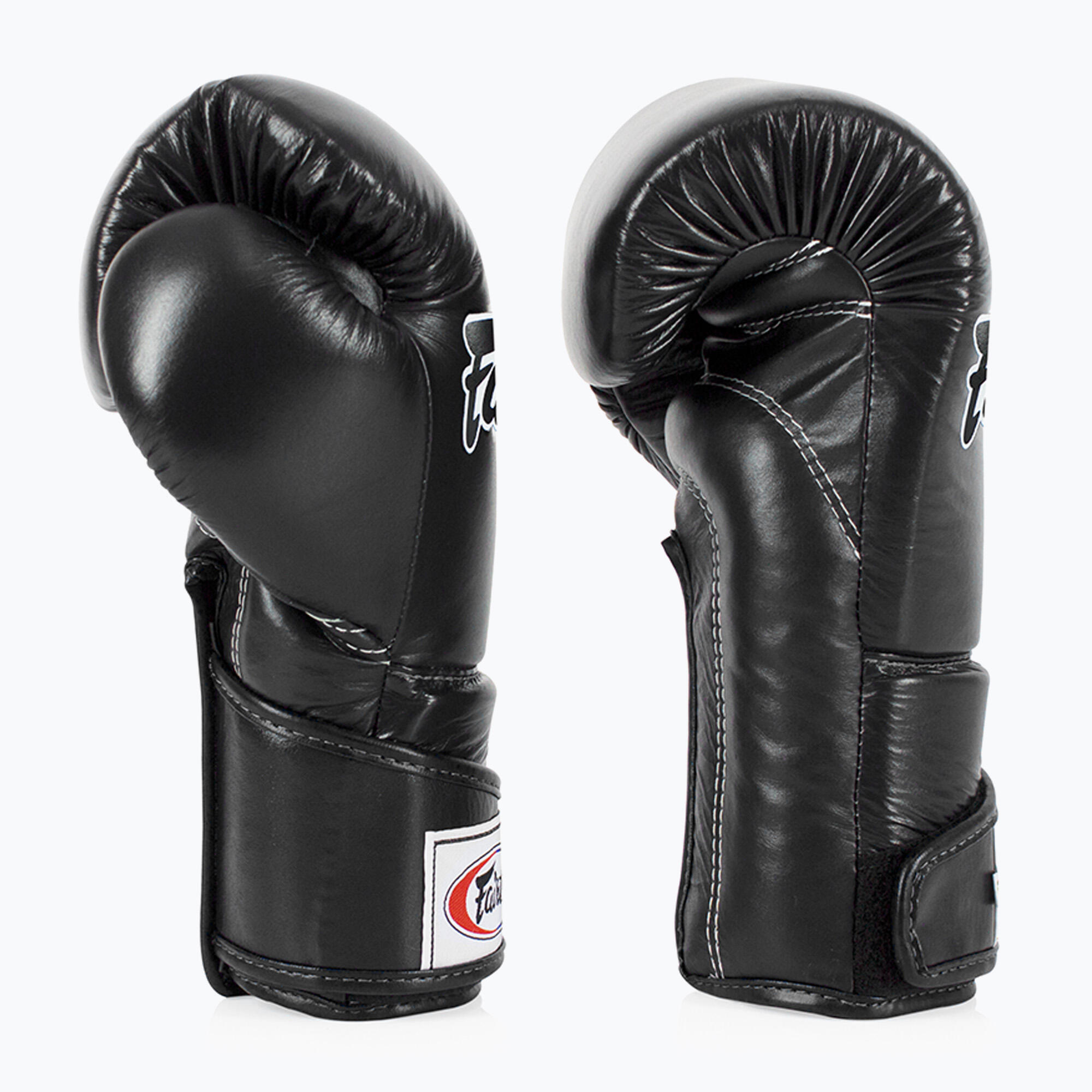 Fairtex stijlvolle hoekige sparringbokshandschoenen - vergrendelde duim 3/5