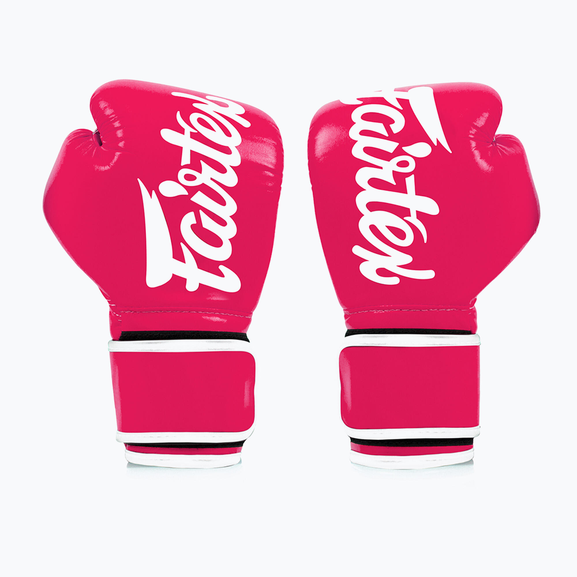 Boxhandschuhe Fairtex BGV14 – Microfaser – Rosa/Weiss – 10 oz 5/5