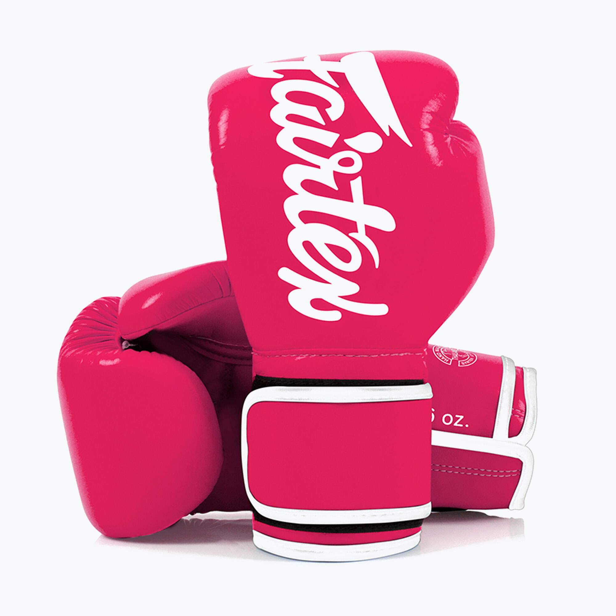 Boxhandschuhe Fairtex BGV14 – Microfaser – Rosa/Weiss – 10 oz 4/5