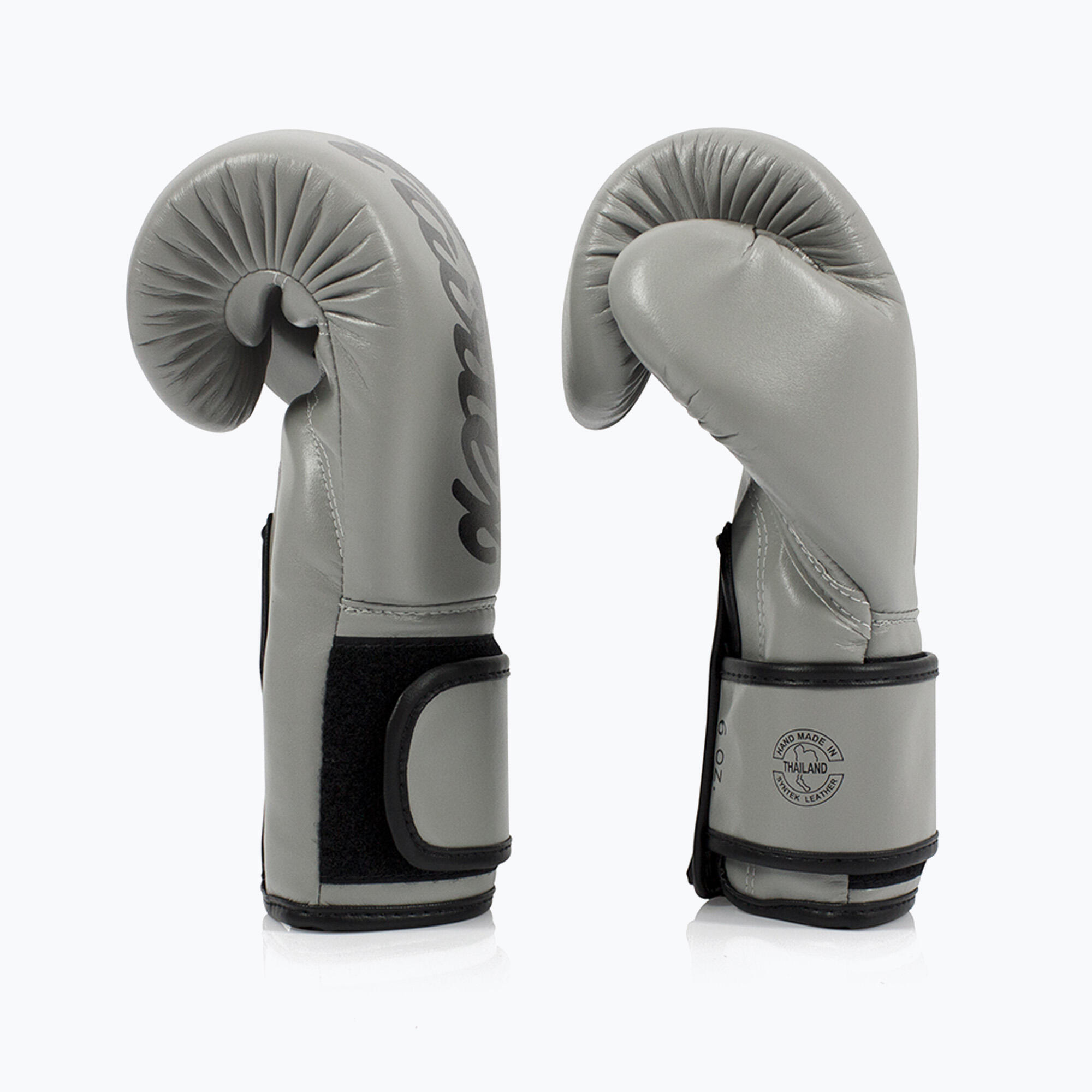 Gants de boxe Fairtex BGV14 Micro Fibres – Gris – 14 OZ 3/5