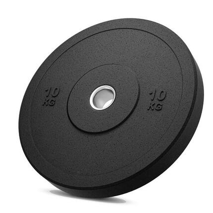 Disque Caoutchouté 10 kg pour Barre Olympique Alésage 51 mm FF