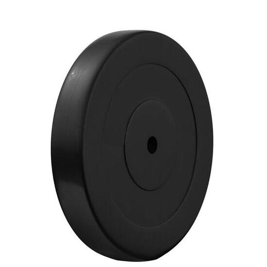 DISCO GOMMATO PER BILANCIERE 30MM PIASTRE BUMPER MANUBRI 10 KG FF